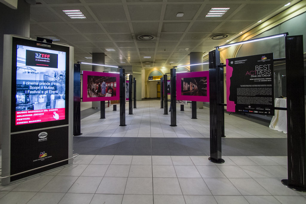 Il nuovo spazio espositivo del Museo Nazionale del Cinema all'Aeroporto di Torino_Museo Nazionale del Cinema� photo Sabrina Gazzola