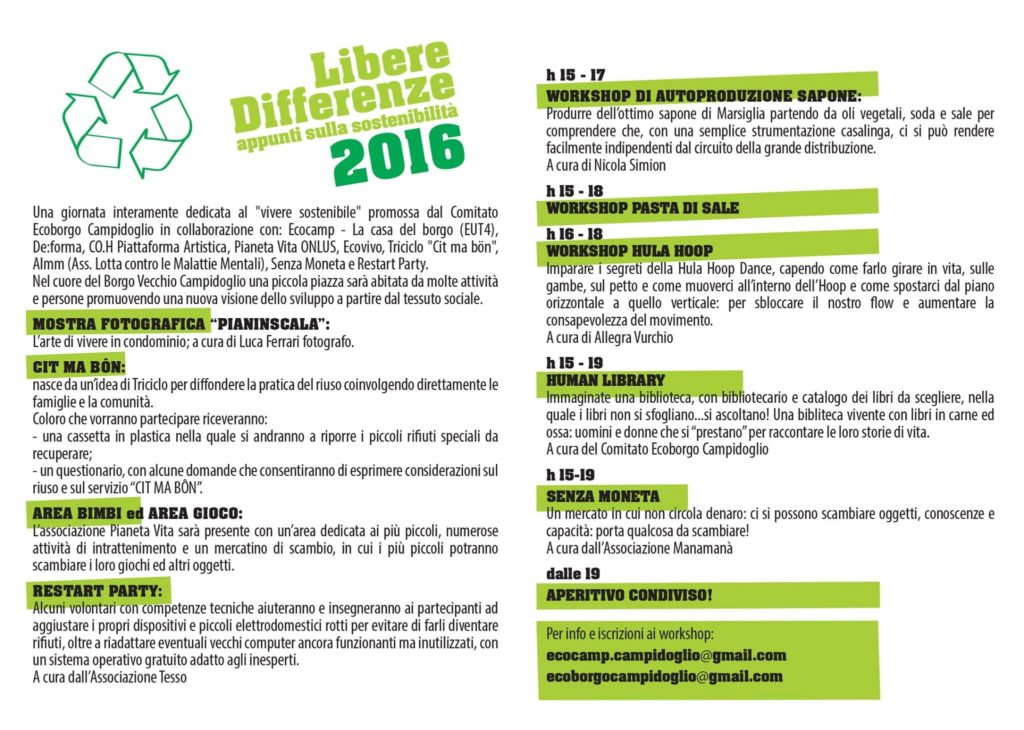 Programma Ecocamp