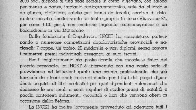 Dopolavoro INCET