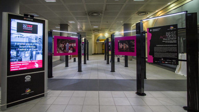 Il nuovo spazio espositivo del Museo Nazionale del Cinema all'Aeroporto di Torino_Museo Nazionale del Cinema� photo Sabrina Gazzola