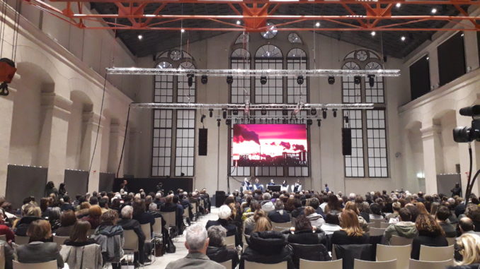 Sala congressi dal fondo