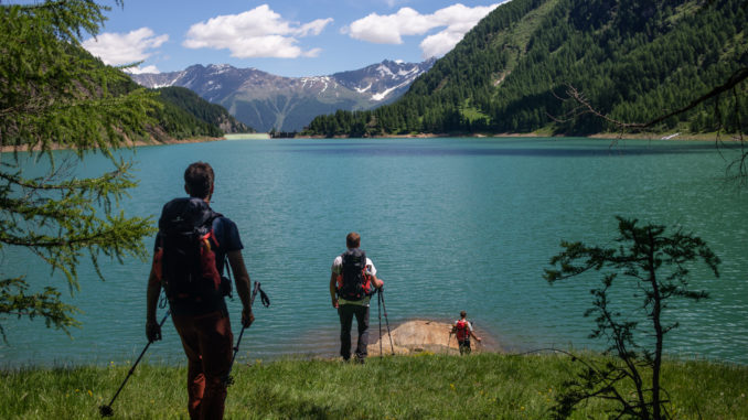 Lago di Pian Palù nell_ultima tappa trentina prima della Lombardia.